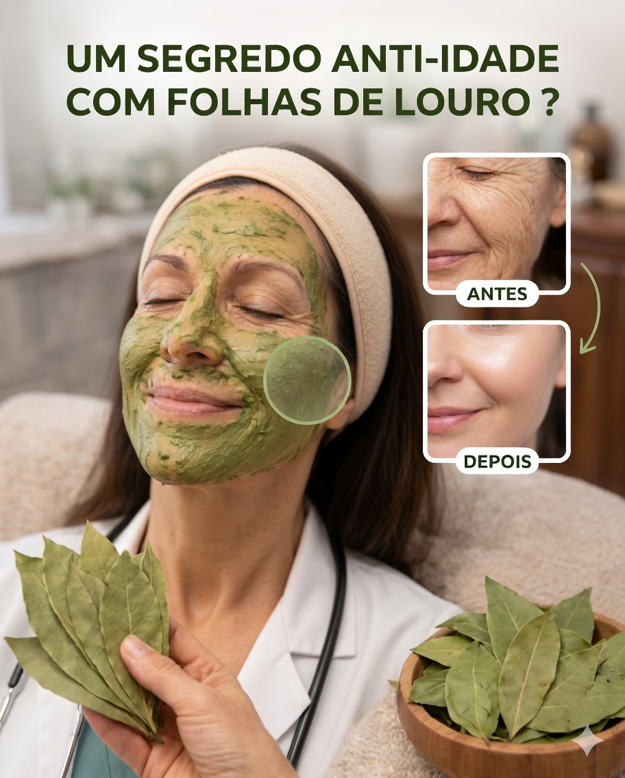🌿 Folhas de Louro para o Cuidado da Pele: O Segredo Natural para uma Pele Jovem e Radiante