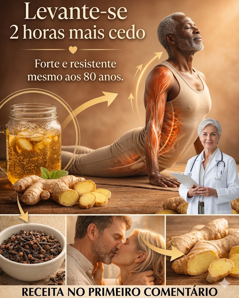 🌿 Tónico muscular e articular de gengibre: a bebida natural para aliviar dor e inflamação
