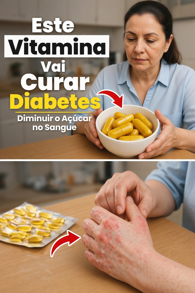 3 Vitaminas Que a Maioria dos Diabéticos Tem em Níveis Perigosamente Baixos (Corrija Isso = Melhor Controle da Glicose, Menos Complicações)