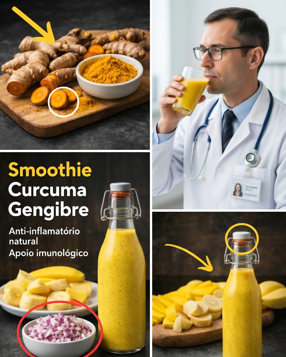 Banana, Cebola e Cúrcuma: Um Ritual de Cozinha Suave e Surpreendente para o Conforto das Articulações e dos Ossos