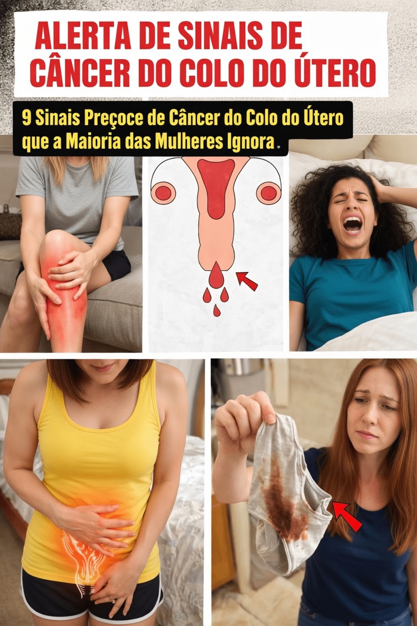 9 Sinais de Alerta Precoce Surpreendentes do Câncer de Colo do Útero que Muitas Mulheres Ignoram