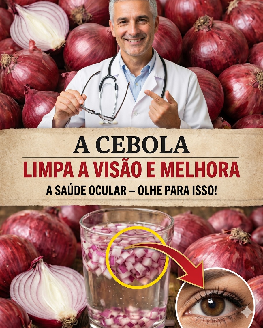 Cebola para os olhos: o remédio natural de 5 minutos que cada vez mais pessoas redescobrem 👁️🧅