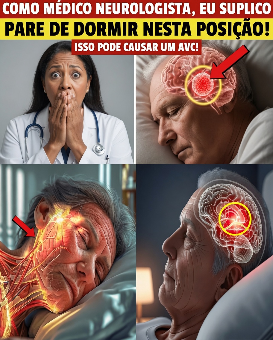 O Médico do Cérebro Alerta: Este Hábito de Sono Pode Perturbar Sua Circulação Durante a Noite
