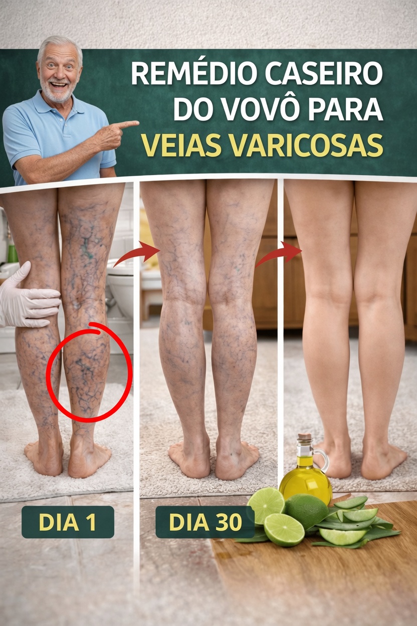 Explorando o simples remédio caseiro da vovó: ingredientes naturais para favorecer o conforto e a circulação das pernas