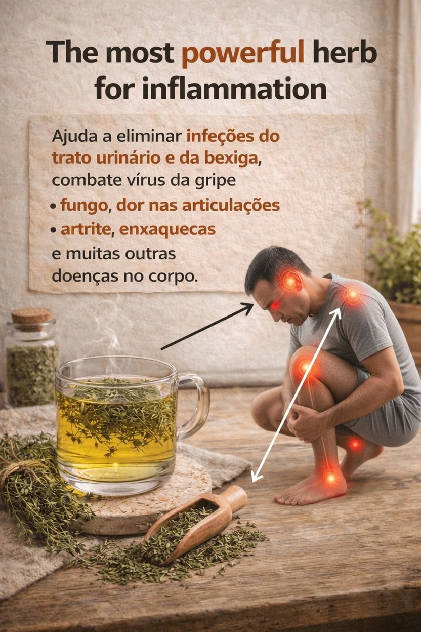 A Infusão Herbal de Quatro Poderes: Explorando Tomilho, Alho, Canela e Cravo em um Chá Diário Simples