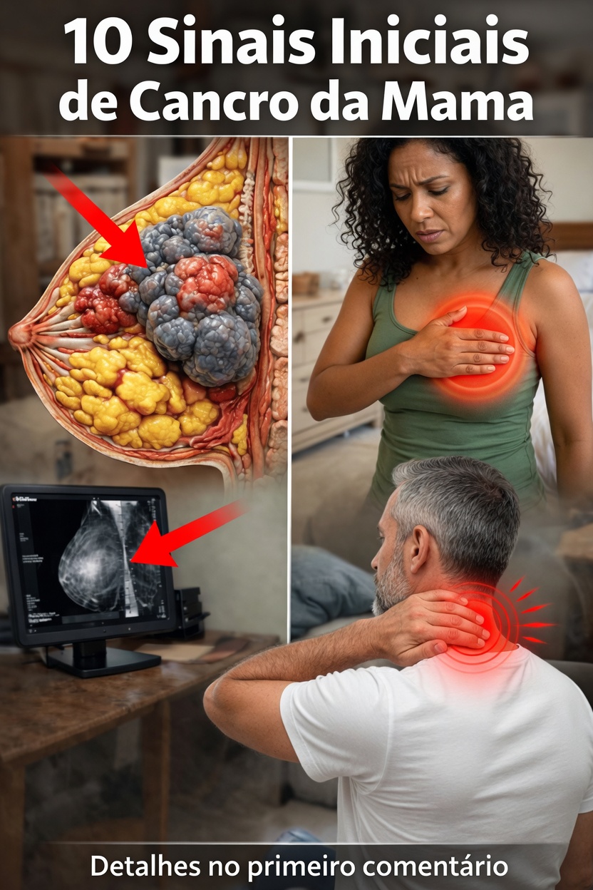 10 sinais de alerta precoce do câncer de mama que você deve conhecer e nunca ignorar