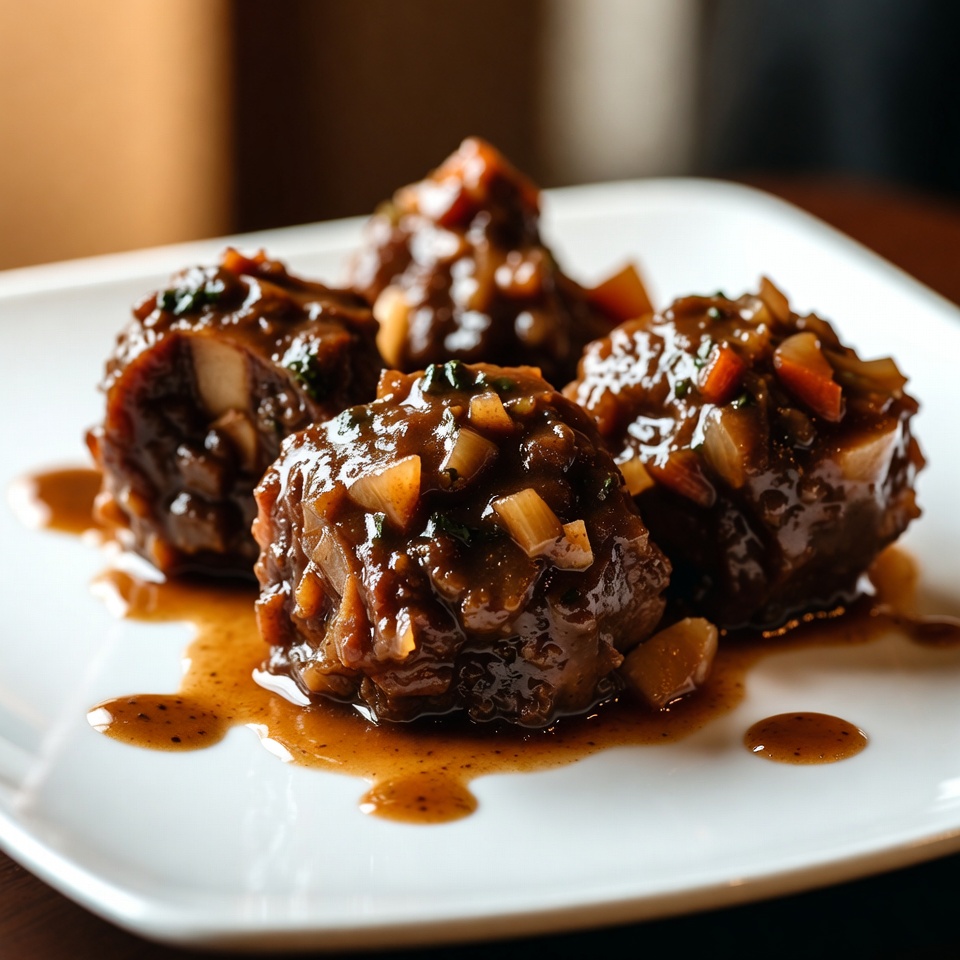 Rabada Suculenta ao Molho Rico