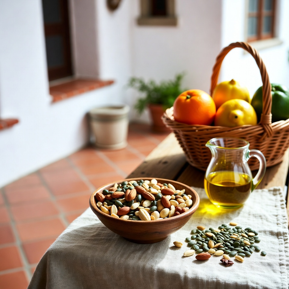 Alto teor de ácidos graxos ômega-6