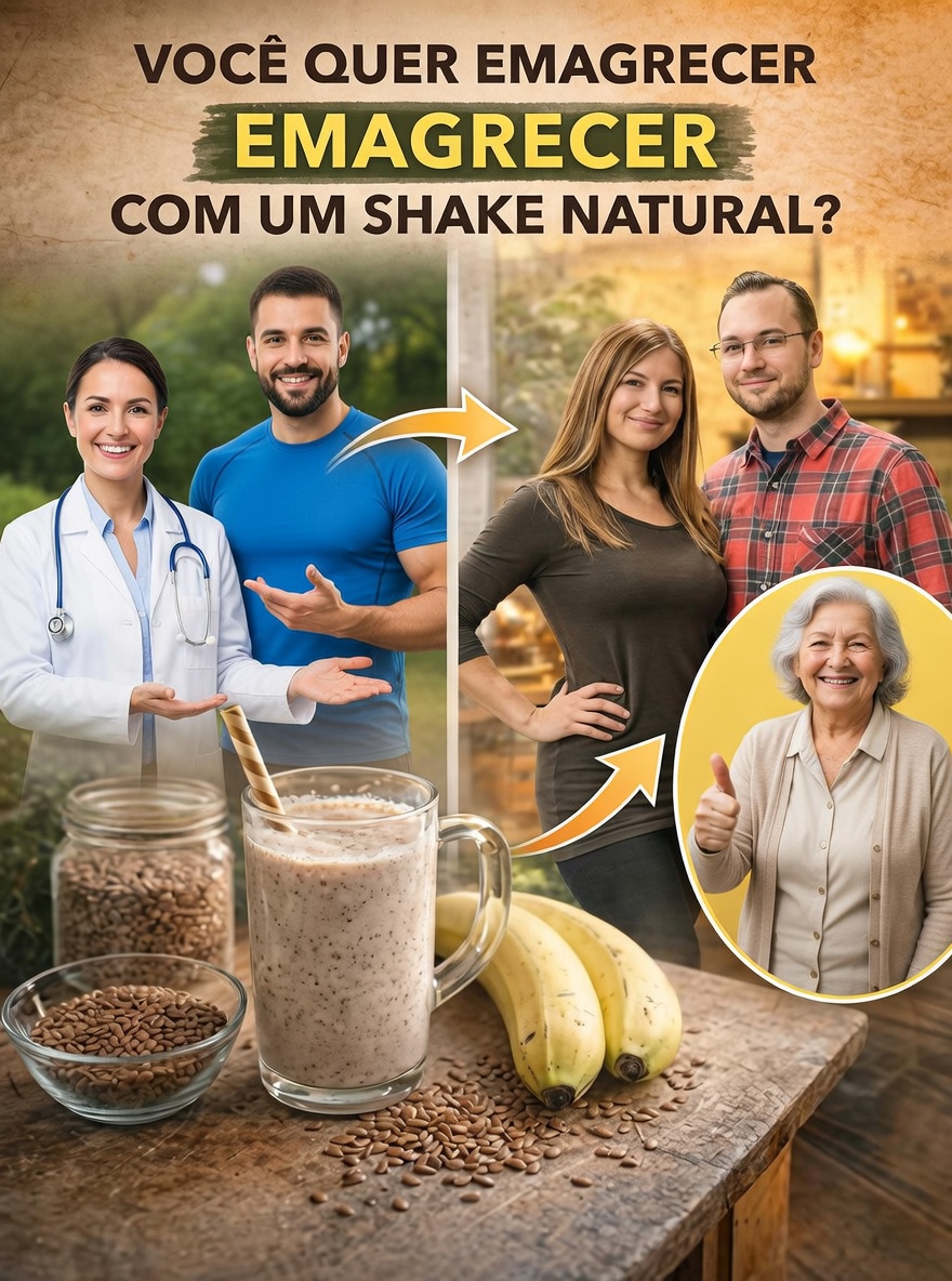 🍌 Smoothie de Banana, Aveia e Chia: A Receita Energética Ideal para Começar Bem o Dia