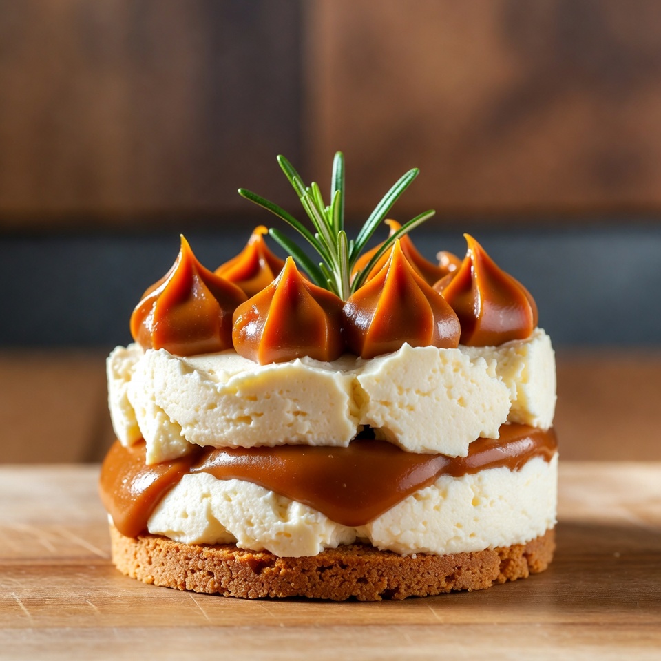 Sobremesa em Camadas de Biscoito Maria e Doce de Leite