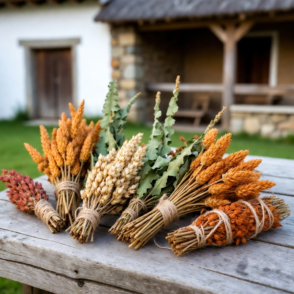 Como Fazer Feixes de Imphepho para Defumação