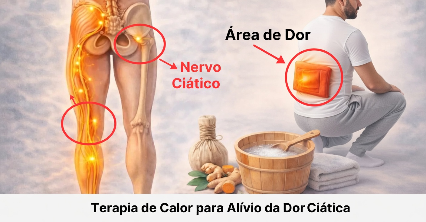 Nervo ciático inflamado: sintomas e alívio natural