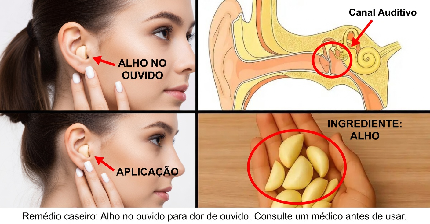 Alho para o ouvido: como aliviar infeções e melhorar a audição