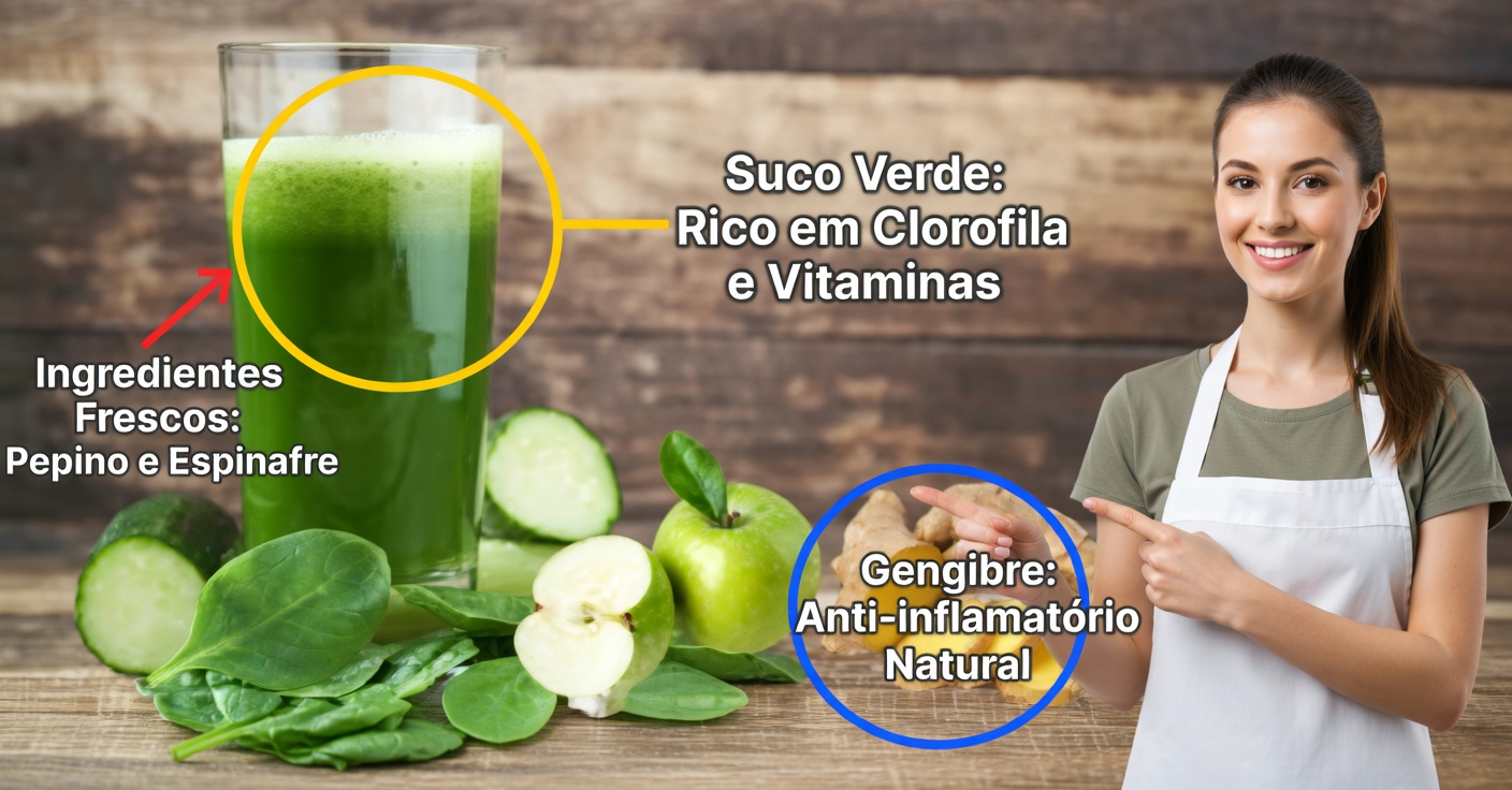 O verdadeiro suco verde