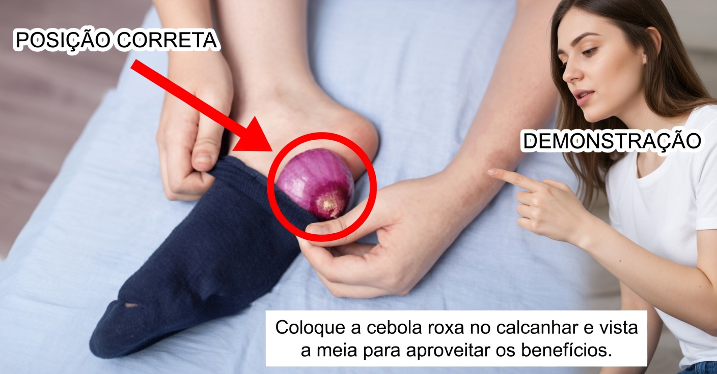 Cebola nos Pés: Benefícios Reais para a Saúde
