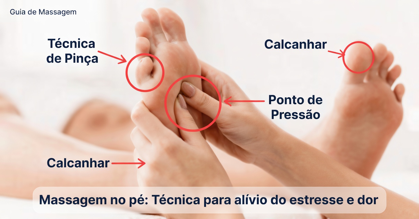 Massagem nos Pés Antes de Dormir: Benefícios para a sua Saúde