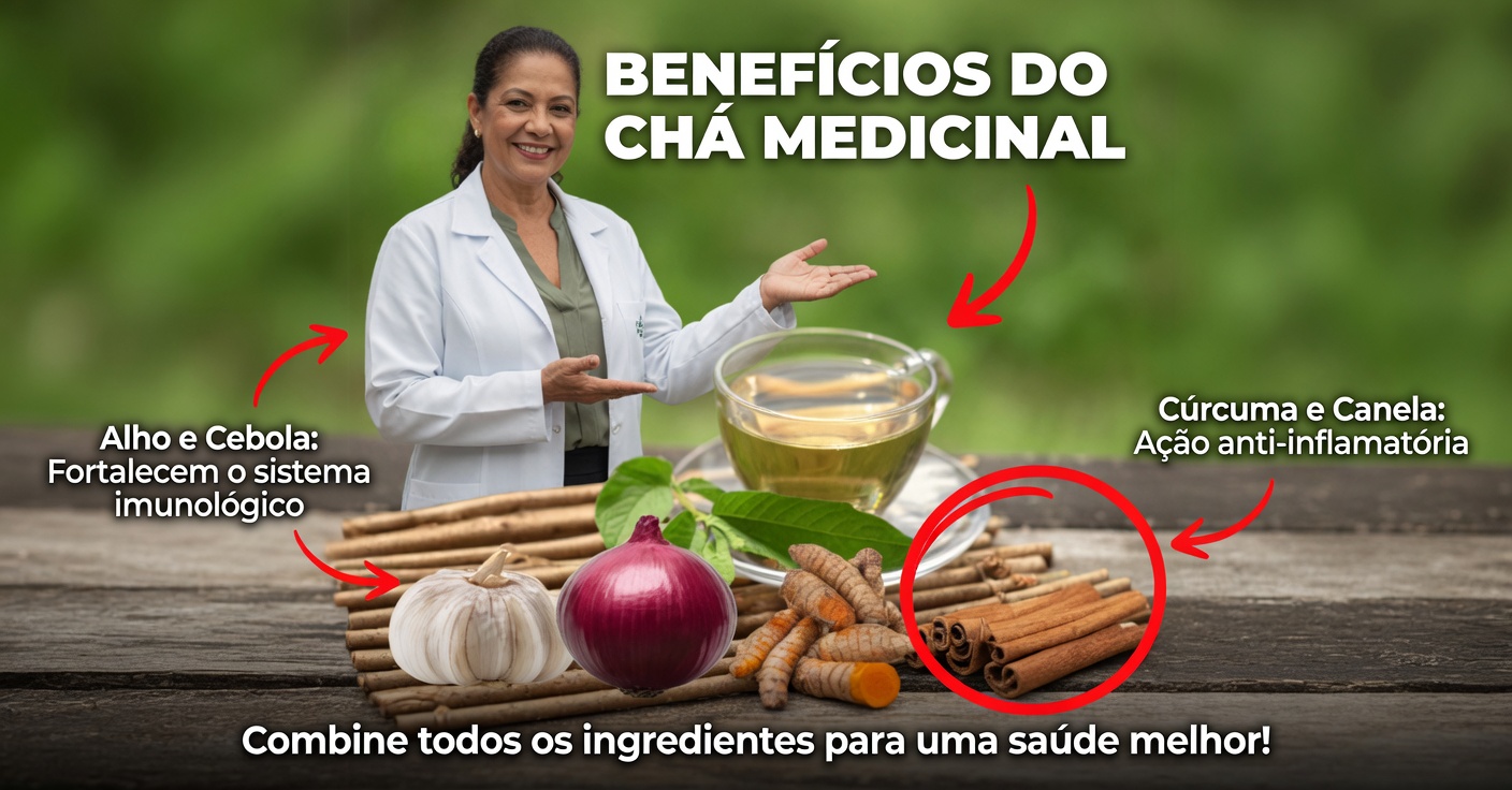 Chá natural para tomar em jejum e antes de dormir