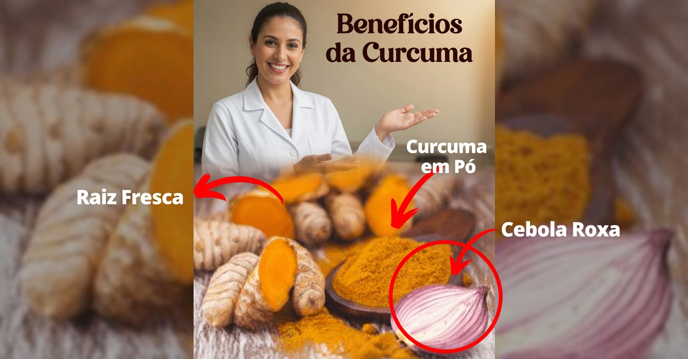 Xarope de cebola e cúrcuma para purificar o corpo