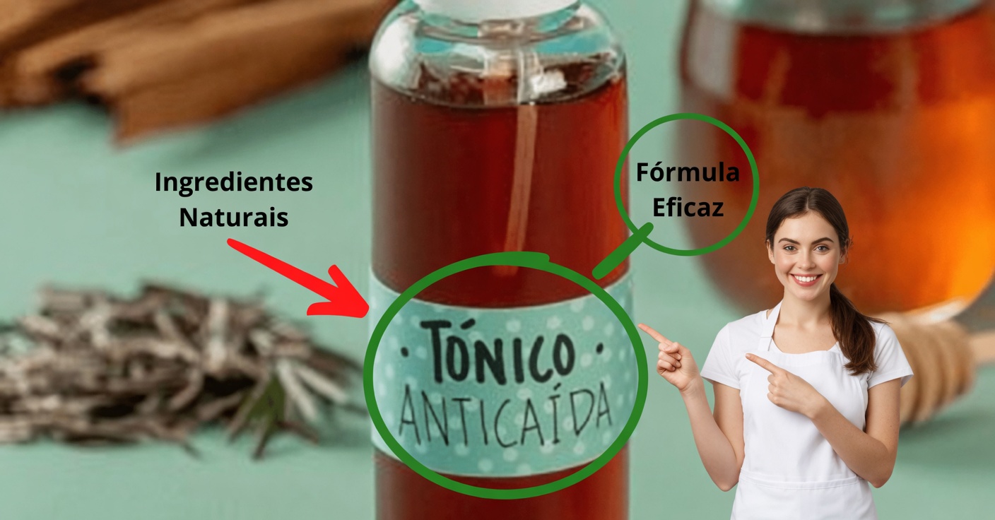 Tónico caseiro antiqueda