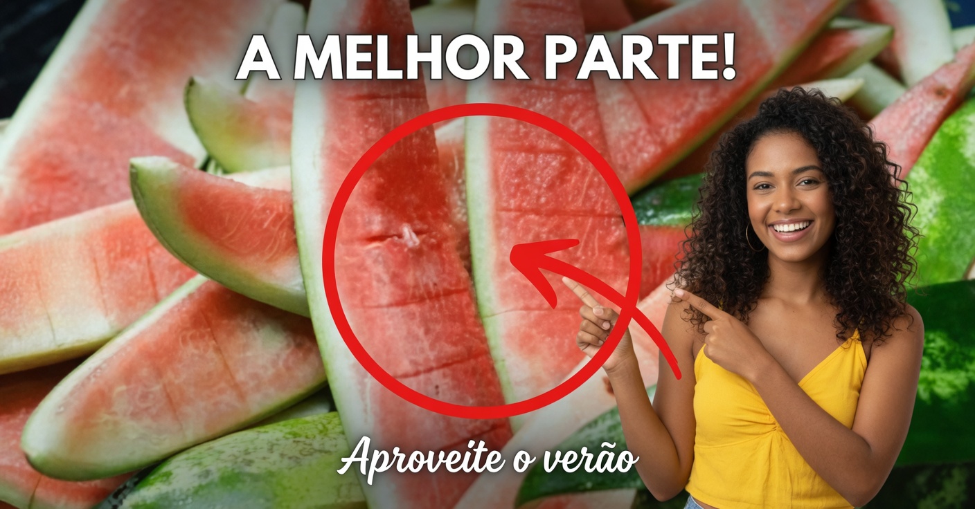 Casca de melancia: o segredo natural para desintoxicar o seu corpo