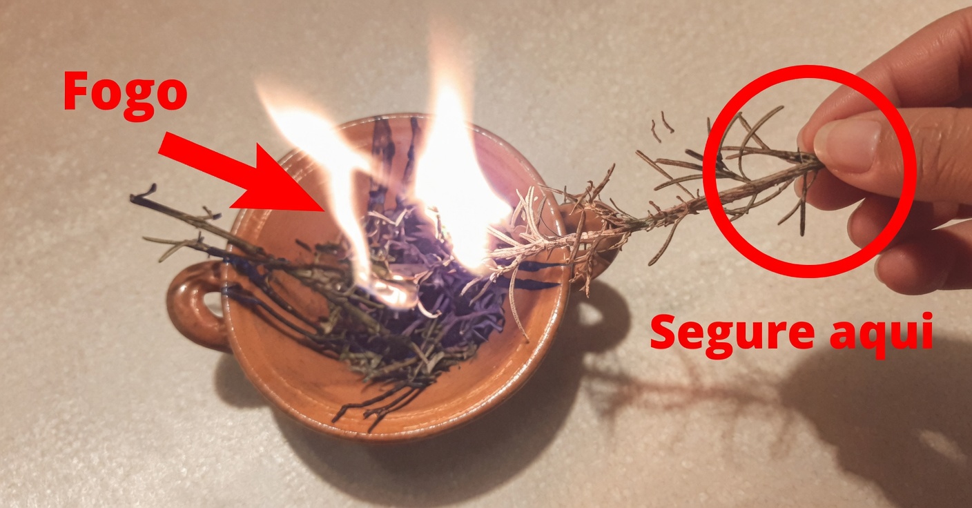 Benefícios de queimar alecrim em casa
