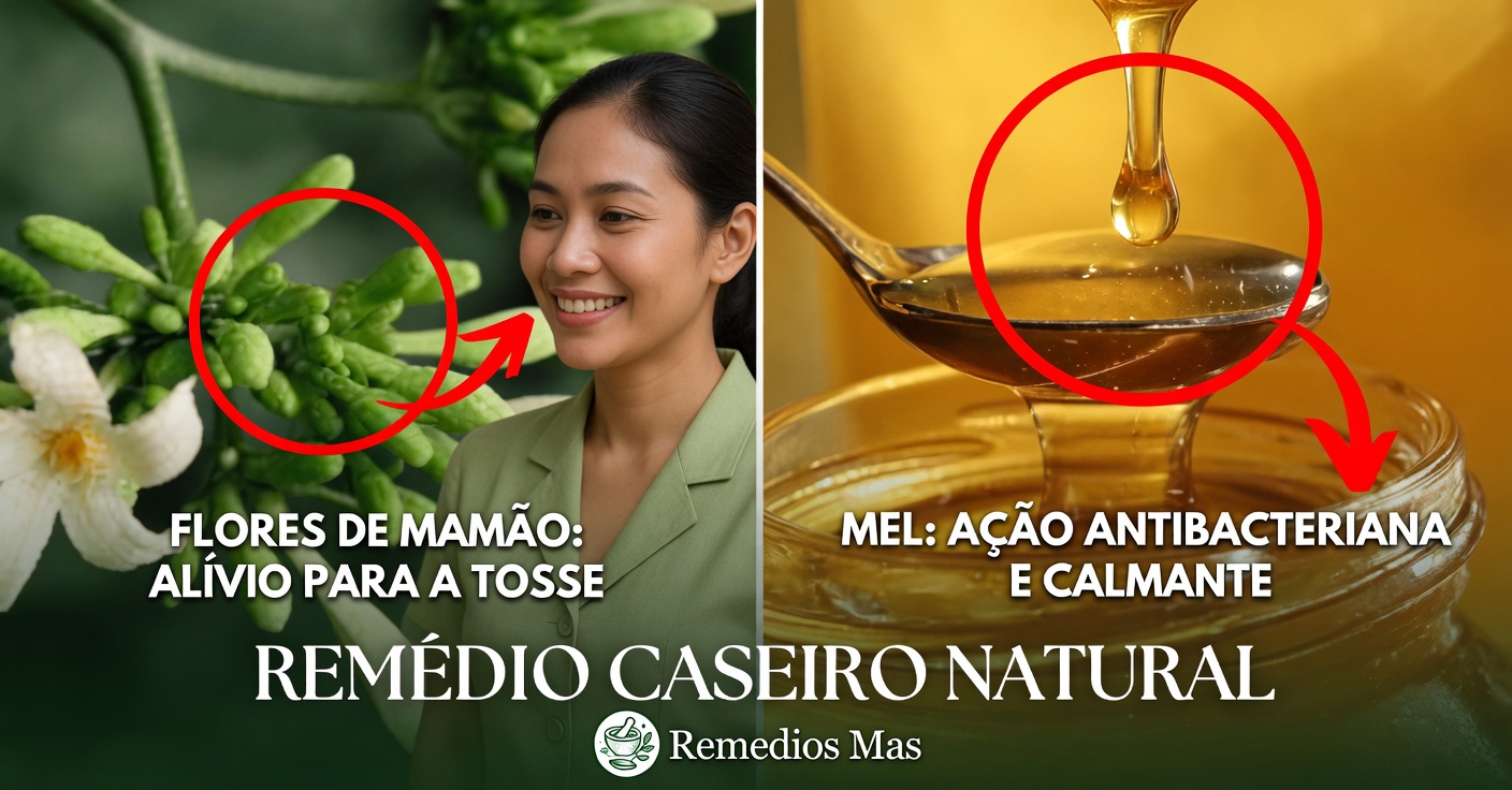 Flor de Mamão com Mel: Remédio Natural