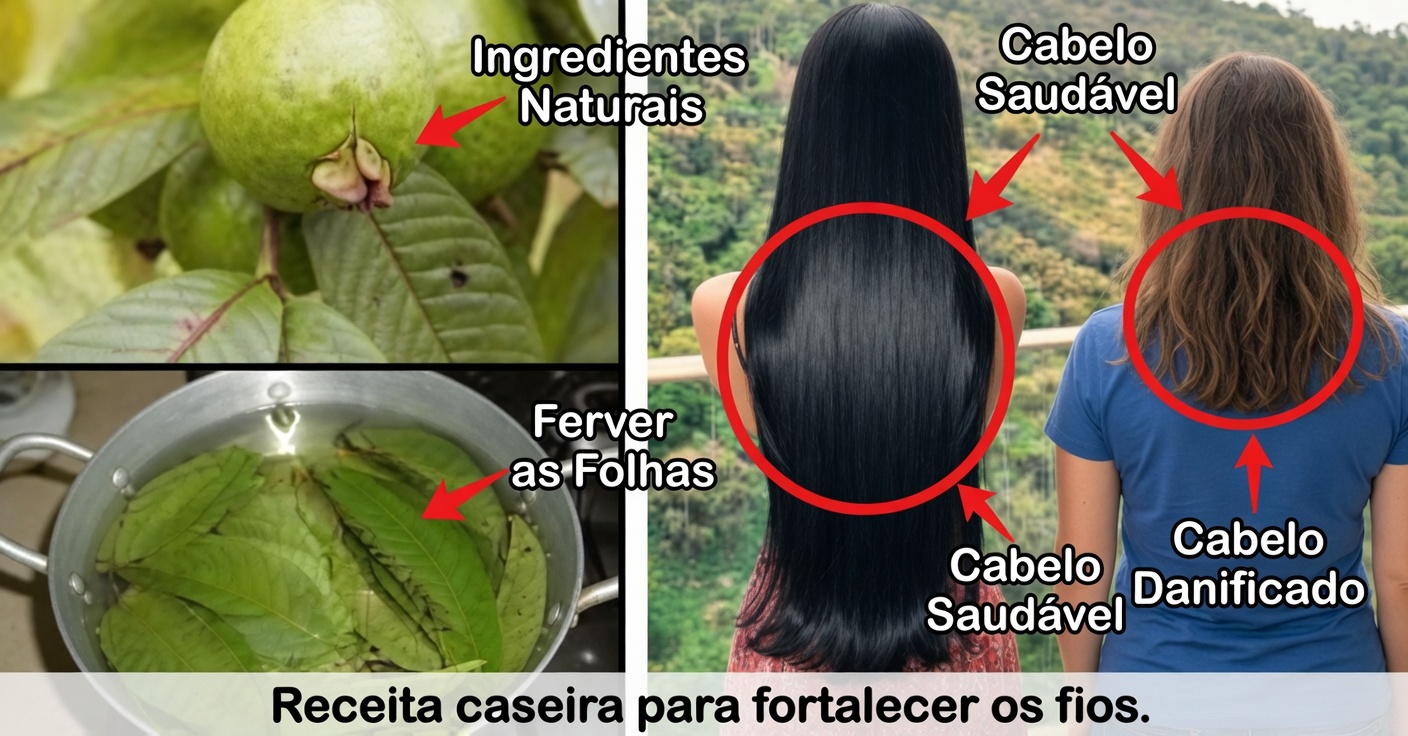 Shampoo de Goiaba para o Cabelo