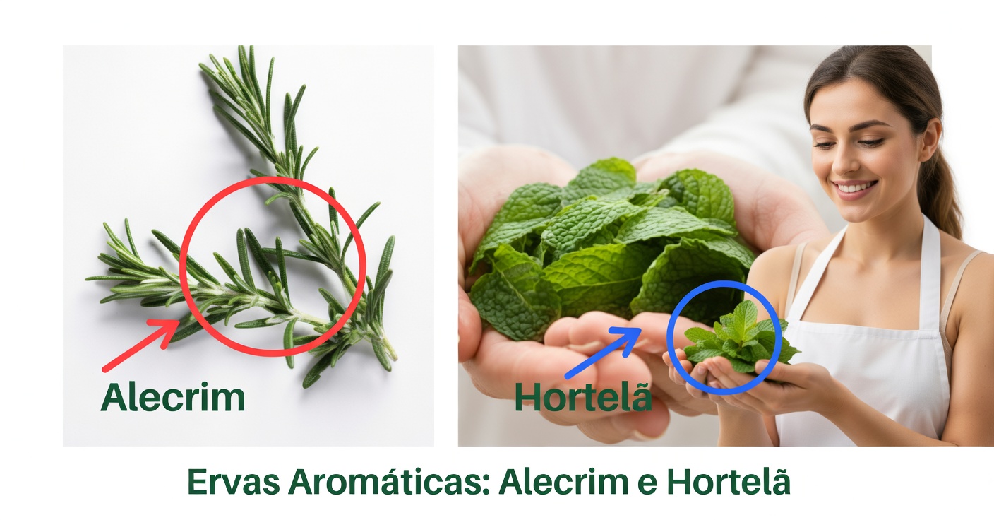 Hortelã e Alecrim para a Dor Articular