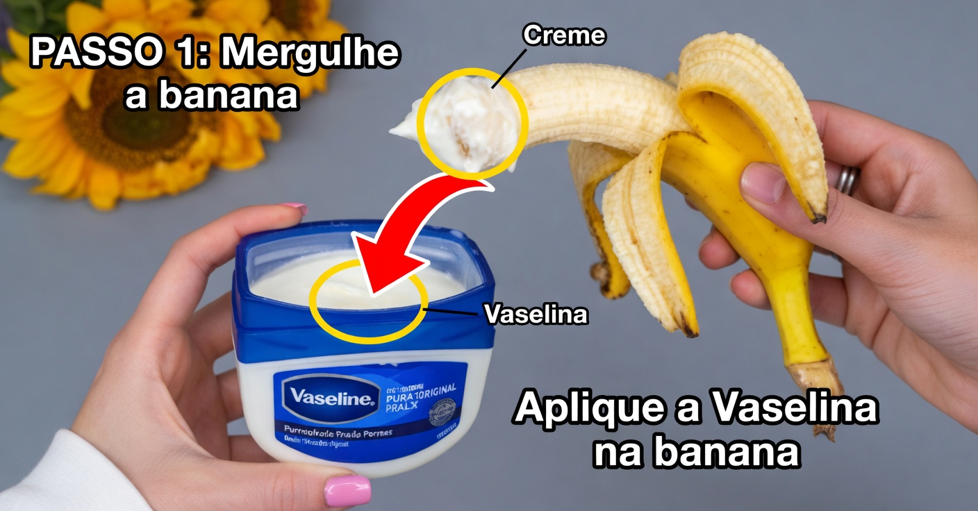 Vaselina e banana para rugas e manchas: remédio rejuvenescedor