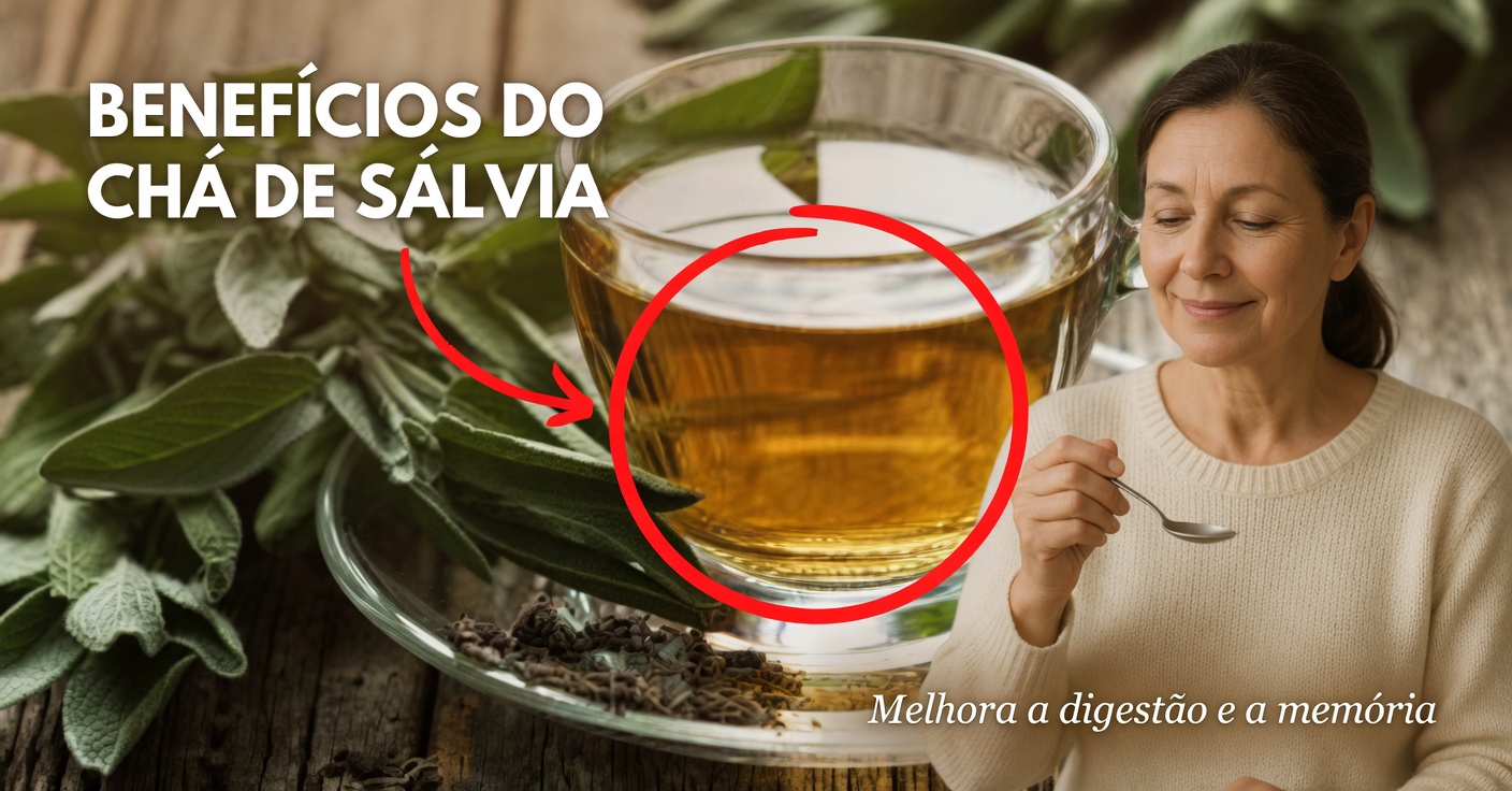 Sálvia para a saúde intestinal: o remédio natural ideal