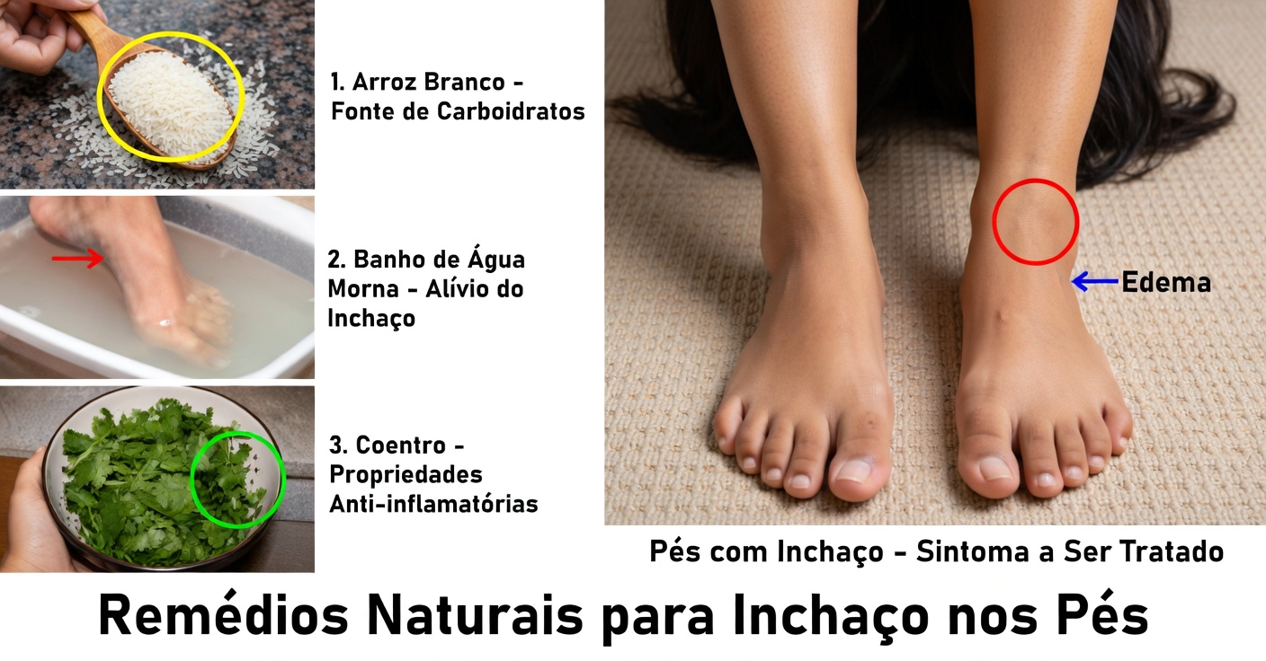 Ervas para Desinchar os Pés e Melhorar a Circulação