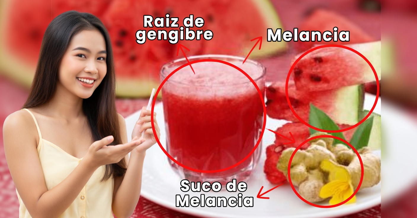 Suco de Melancia e Gengibre para Potencializar a Vitalidade do Casal