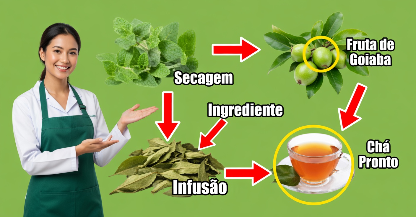 Infusão de goiaba: limpa o fígado e controla a pressão