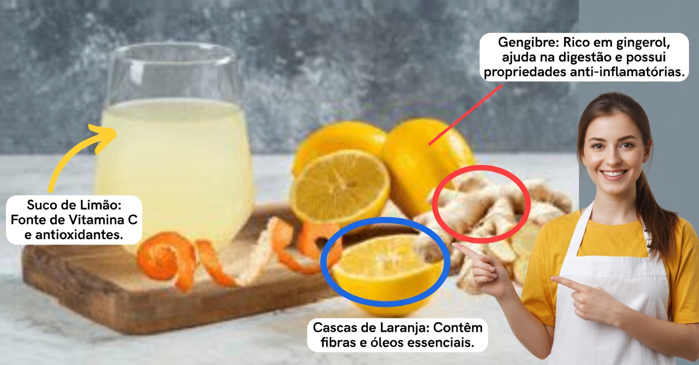 Infusão Detox de Tangerina e Gengibre para Purificar Órgãos