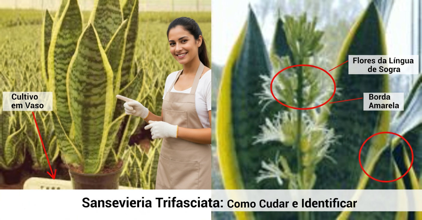 Descubra como fazer a Sansevieria ou Língua-de-sogra florescer muito bonita