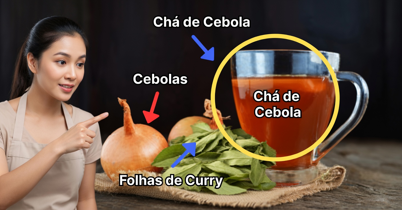 Chá de Cebola e Louro para a Tosse: Remédio Natural para Limpar os Pulmões