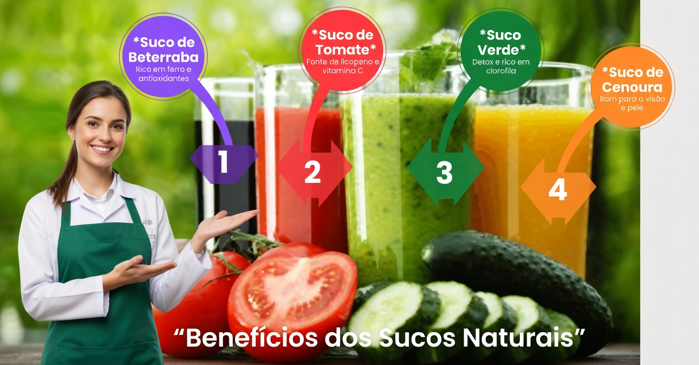 Sucos Naturais para Perder Peso e Melhorar Sua Saúde