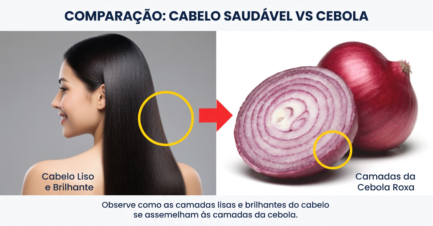 O Segredo do Óleo de Cebola para um Cabelo Longo, Forte e Radiante