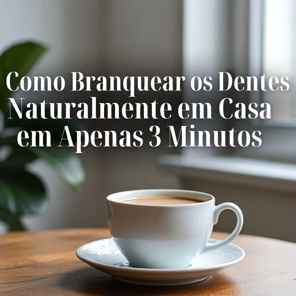 Como clarear os dentes naturalmente em casa em apenas 3 minutos