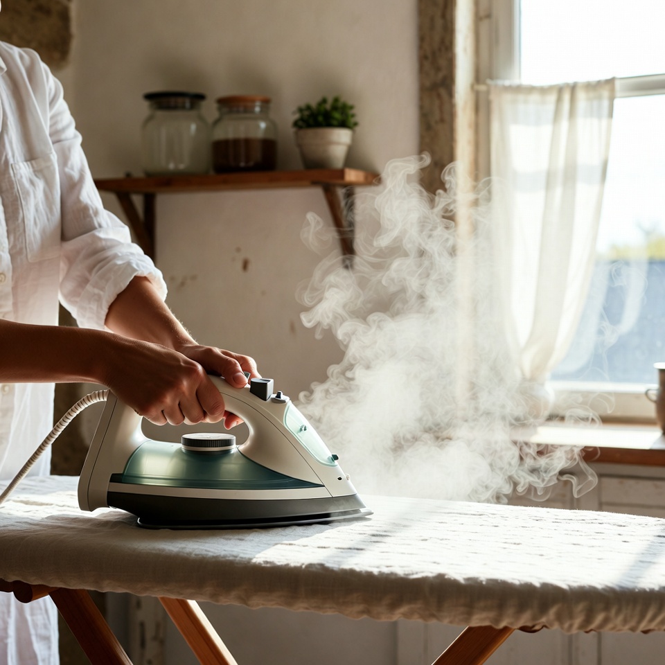 Limpeza Natural do Ferro a Vapor
