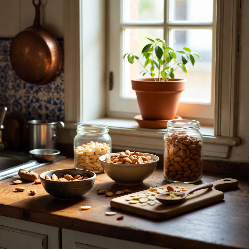 Os Benefícios de Escaldar Amêndoas: Um Truque Global de Cozinha