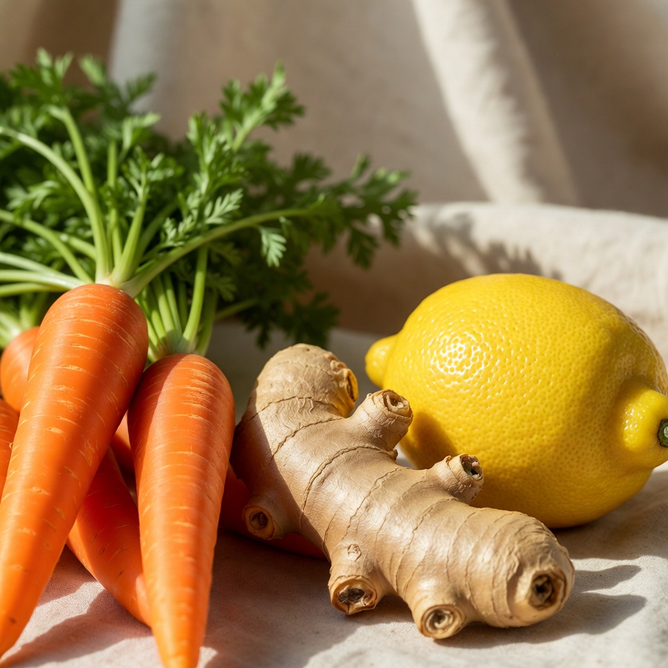 O trio perfeito para a visão: cenoura, gengibre e limão para fortalecer seus olhos