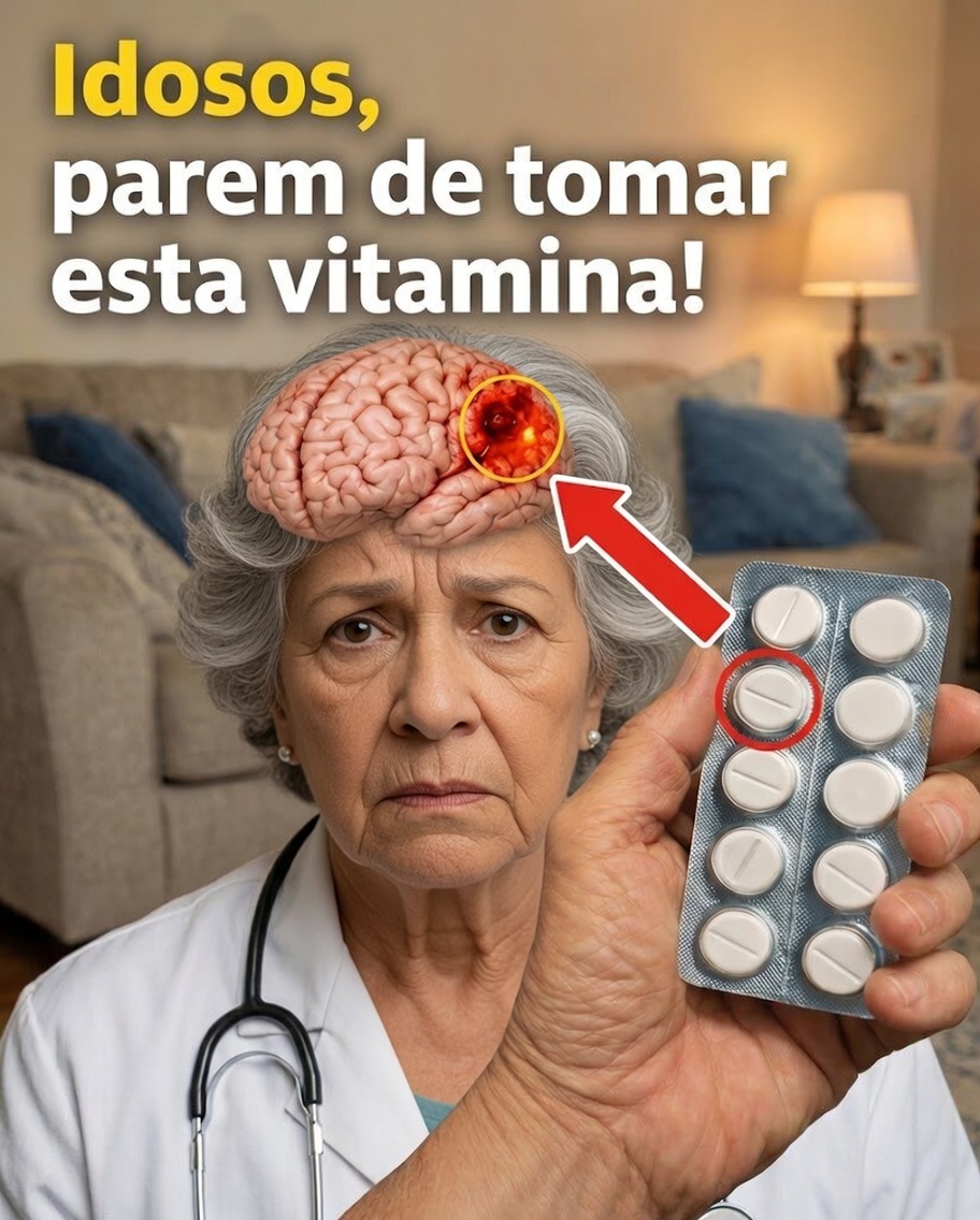 Como Neurologista, Fiquei Surpreendido: Esta Vitamina Comum Pode Aumentar o Risco de AVC em Idosos – O Que Você Precisa Saber