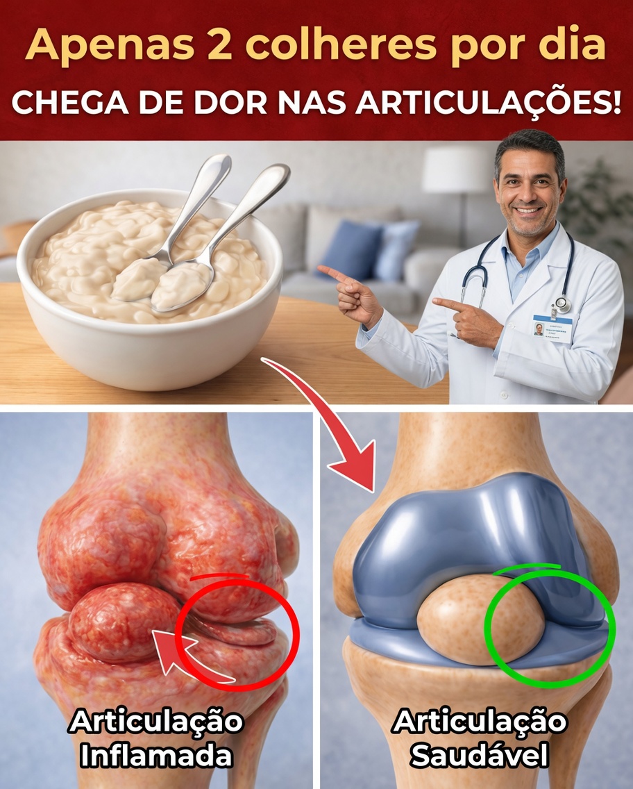 Um alimento comum pode ajudar a manter os joelhos mais saudáveis ao longo dos anos?