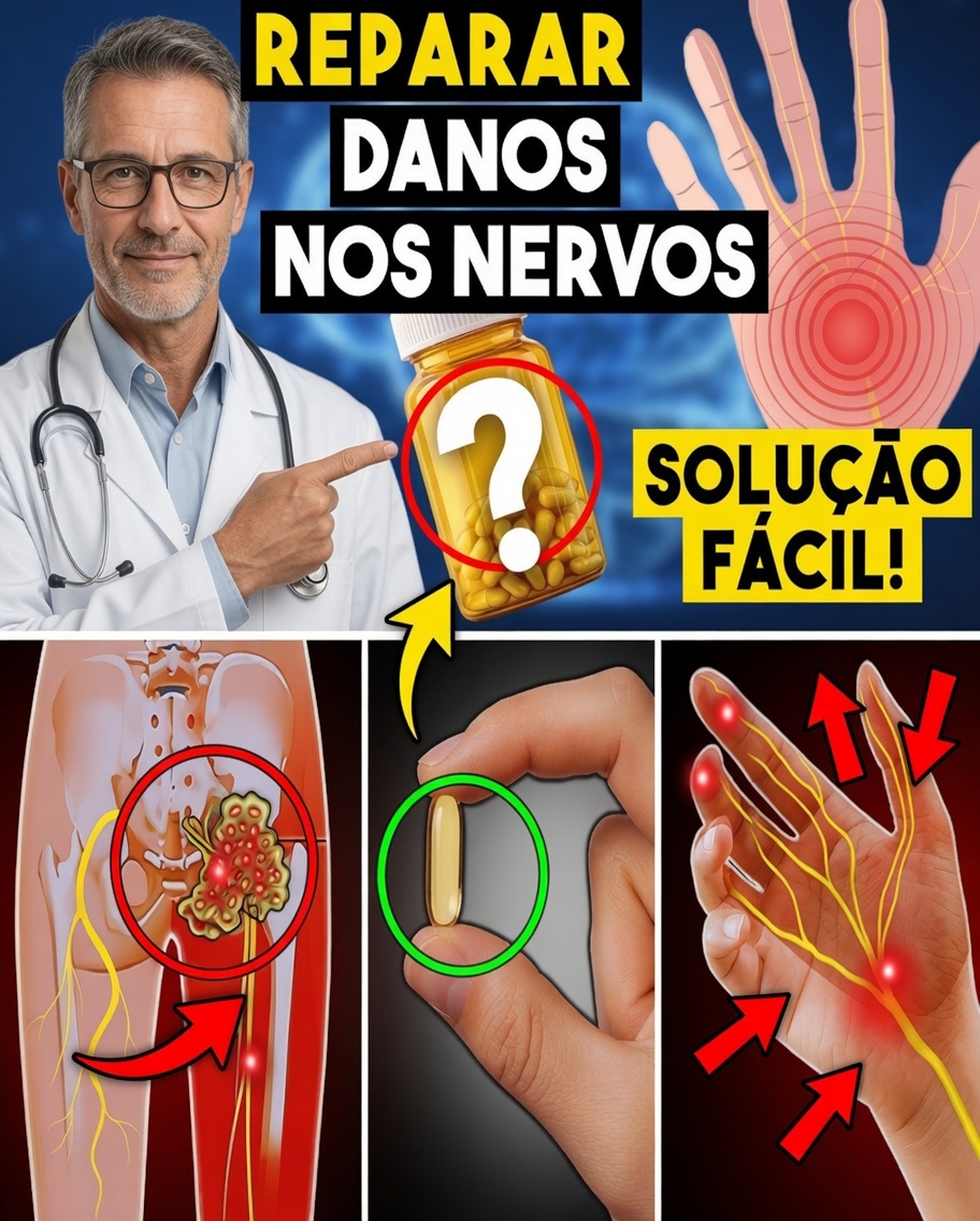 Formigamento e dormência? Descubra as vitaminas essenciais que ajudam a reparar os nervos naturalmente