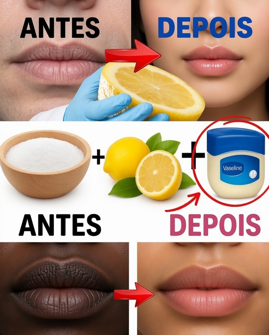 Diga Adeus aos Lábios Ressecados: O Segredo Simples para Lábios Macios, Rosados e Bonitos