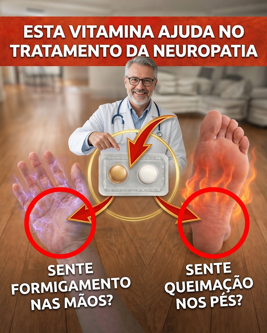 A vitamina nº 1 para apoiar a saúde dos nervos nas mãos e nos pés (o que você precisa saber)