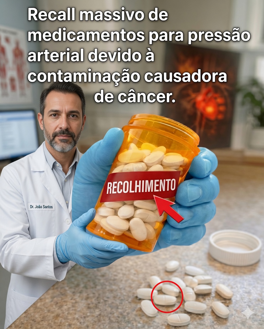 Medicamento para Pressão Arterial Recolhido? O que Você Precisa Fazer Agora