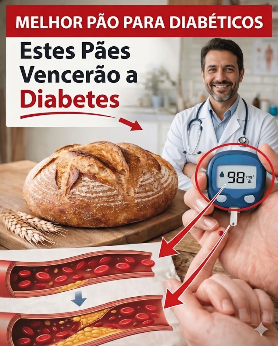 Top 5 Pães que Pessoas com Diabetes Devem Comer para Reduzir Picos de Açúcar no Sangue