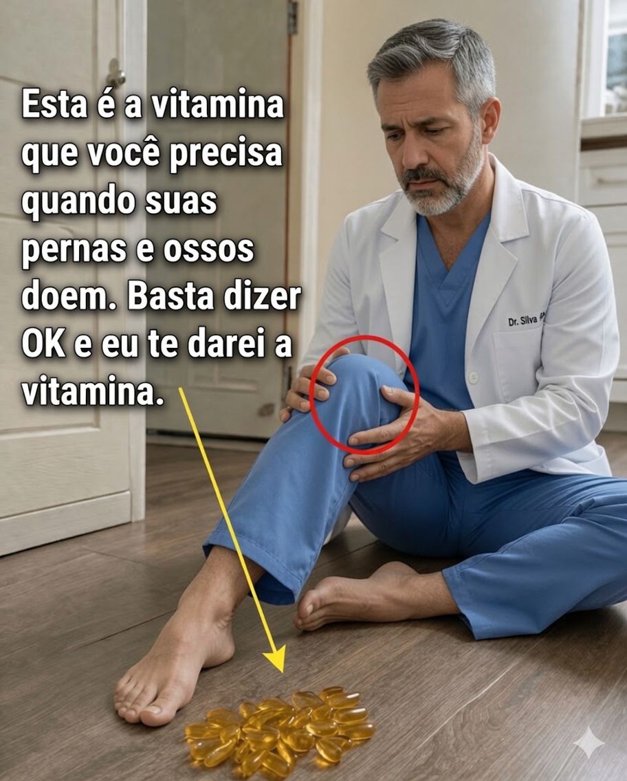 Que vitamina ajuda a aliviar o desconforto nas pernas e nos ossos? Descubra agora
